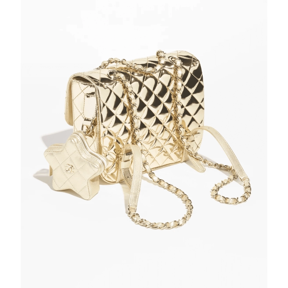 CHANEL BACKPACK STAR COIN PURSE,CHANEL,BAGS