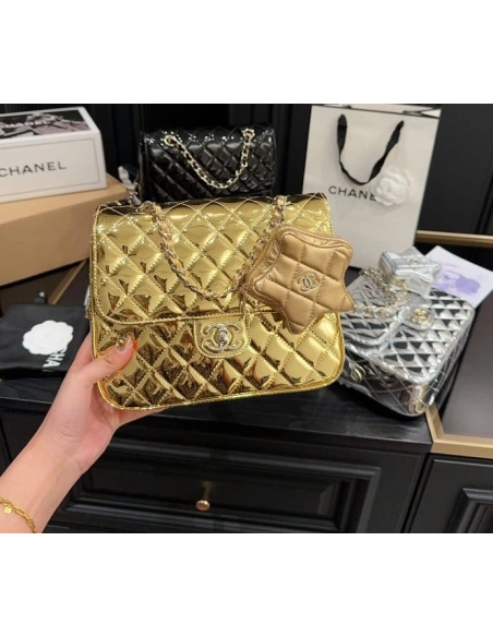 CHANEL BACKPACK STAR COIN PURSE,CHANEL,BAGS