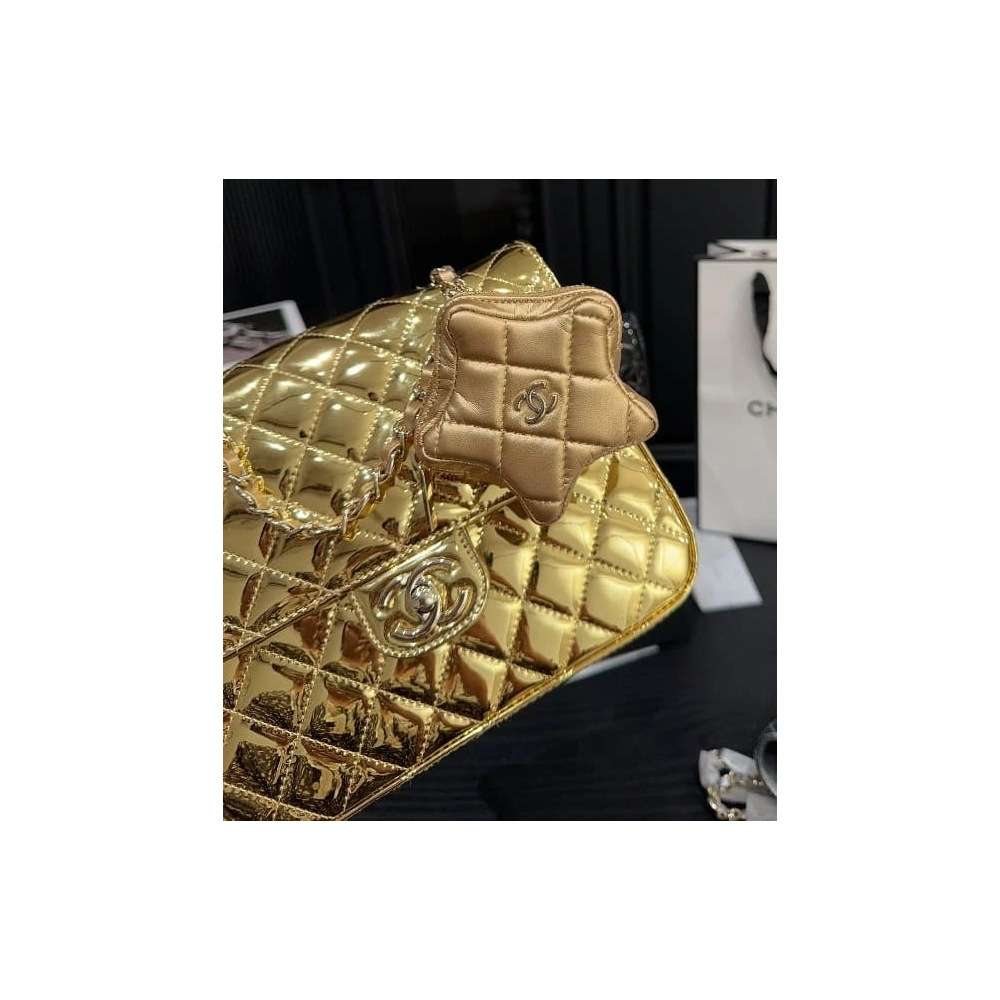 CHANEL BACKPACK STAR COIN PURSE,CHANEL,BAGS