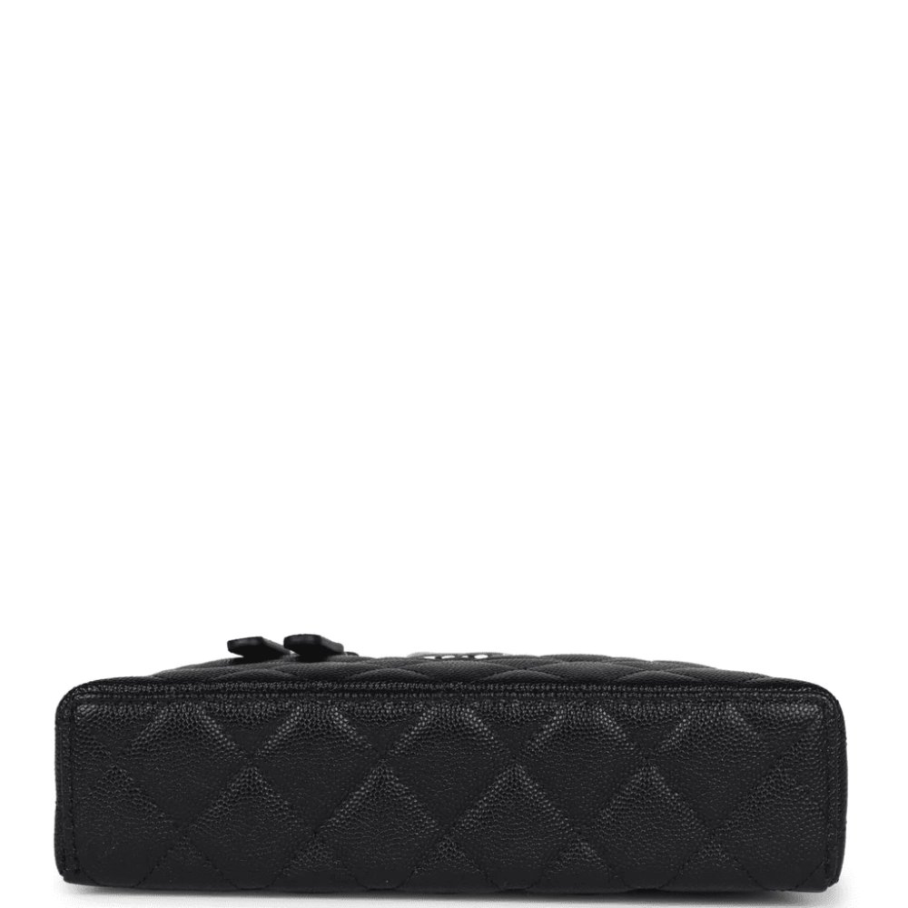 Chanel CC Top Handle Long Chain Cosmetic Bag,CHANEL,BAGS
