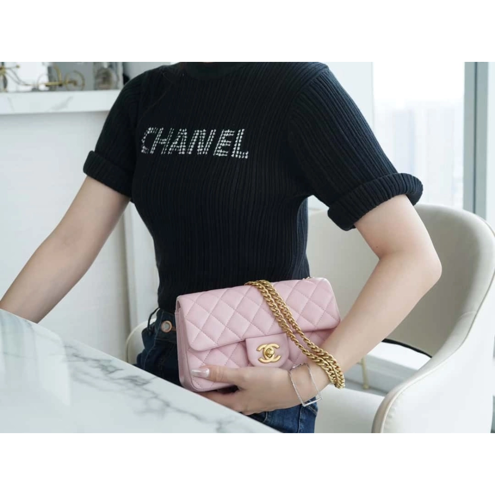 CHANEL Cf Mini Cherry Blossom Powder AS4041,CHANEL,BAGS