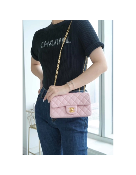 CHANEL Cf Mini Cherry Blossom Powder AS4041,CHANEL,BAGS