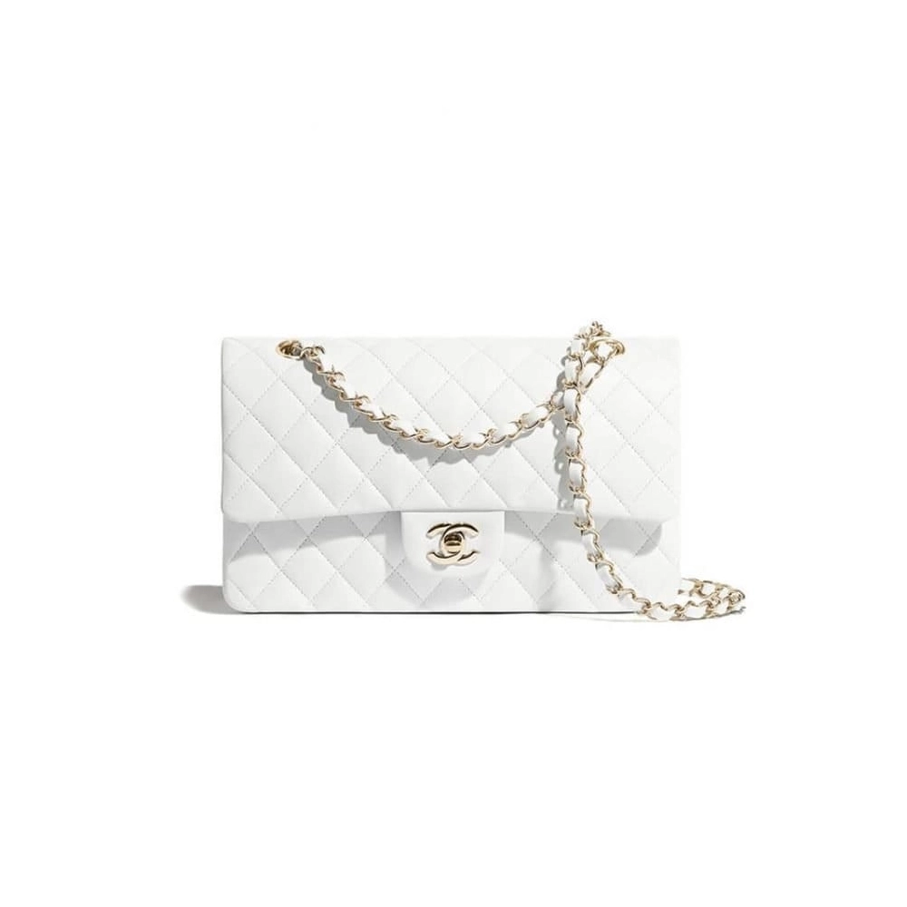 CHANEL Classic Flap Handbag GOLD METAL,CHANEL,BAGS