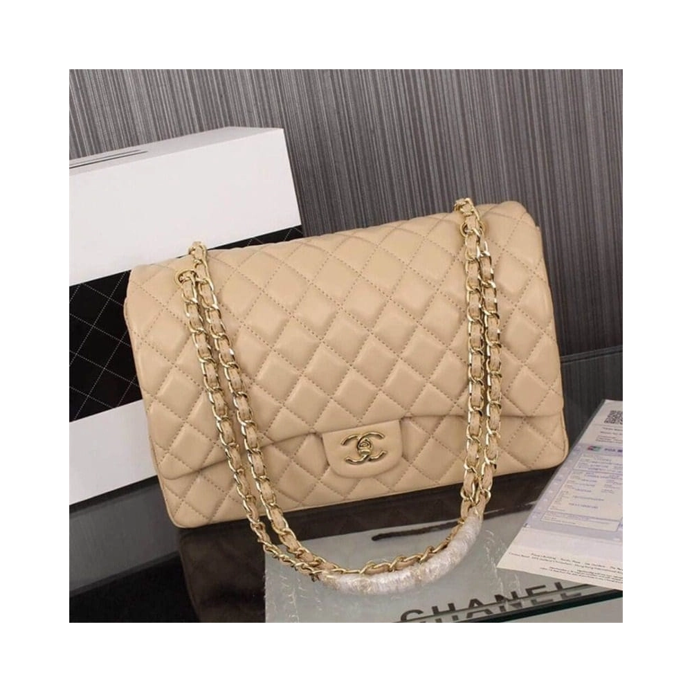 CHANEL Classic Maxi Handbag,CHANEL,BAGS