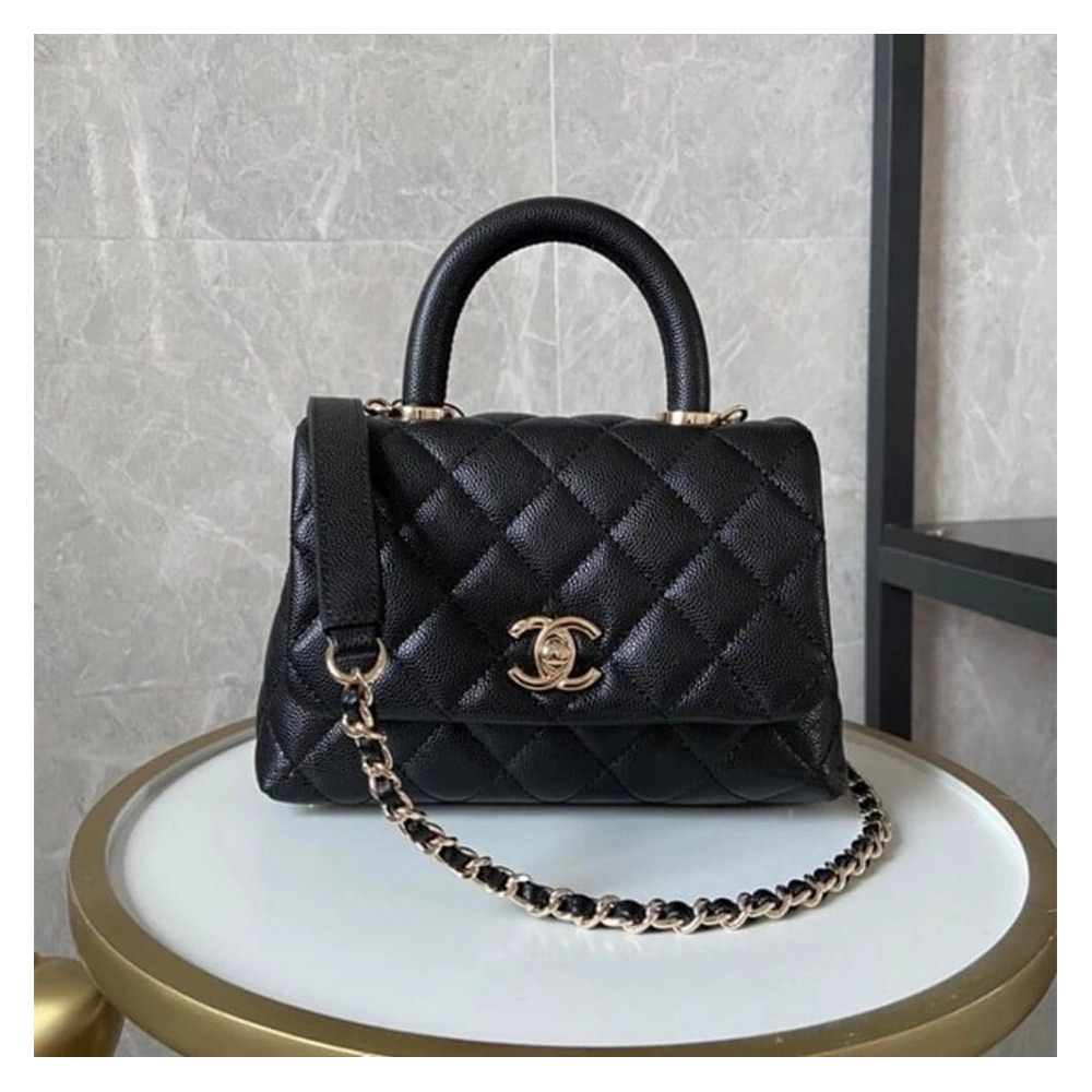 Chanel Coco Handle Flap Shoulder Bag Mini,CHANEL,BAGS