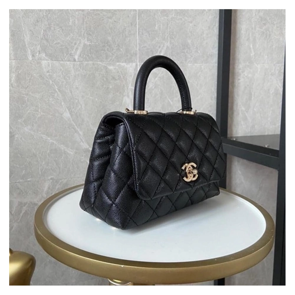 Chanel Coco Handle Flap Shoulder Bag Mini,CHANEL,BAGS