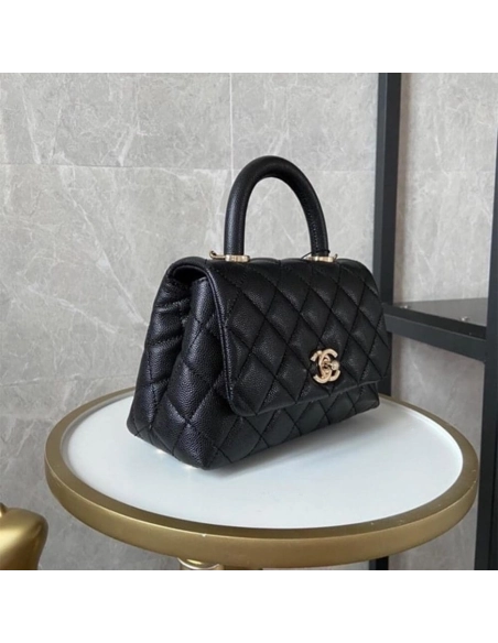 Chanel Coco Handle Flap Shoulder Bag Mini,CHANEL,BAGS