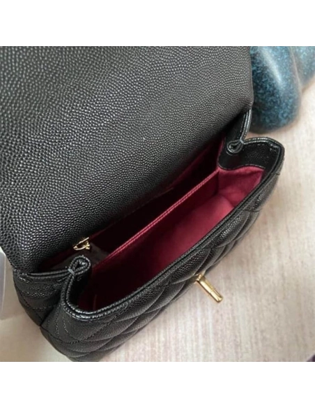 Chanel Coco Handle Flap Shoulder Bag Mini,CHANEL,BAGS