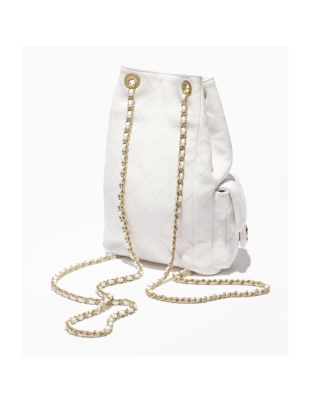 Chanel Cruise 2024 25 Backpack£¨White£©,CHANEL,BAGS