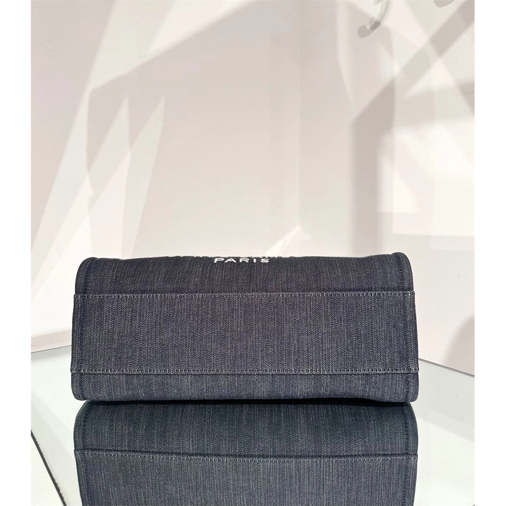 CHANEL Deauville Denim Small Tote,CHANEL,BAGS