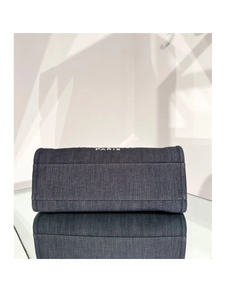 CHANEL Deauville Denim Small Tote,CHANEL,BAGS