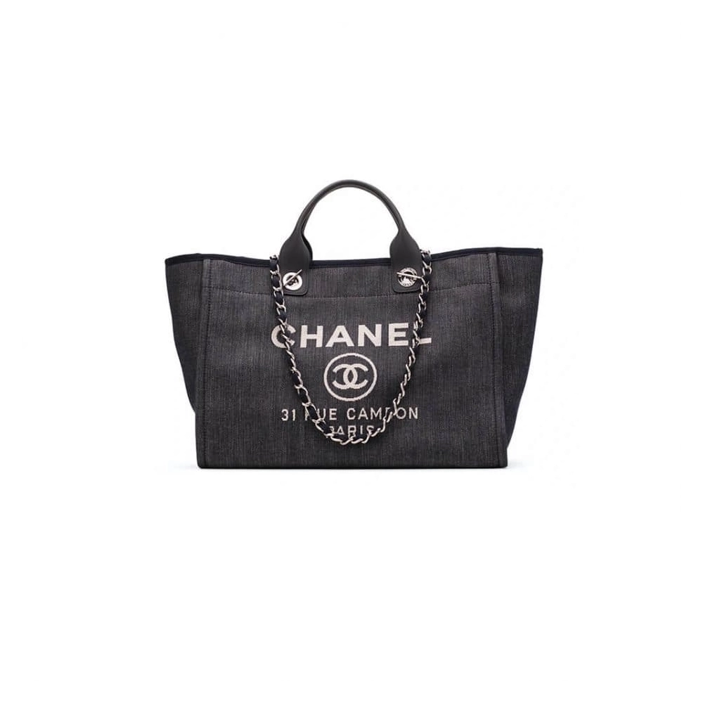 CHANEL DEAUVILLE MEDIUM TOTE,CHANEL,BAGS