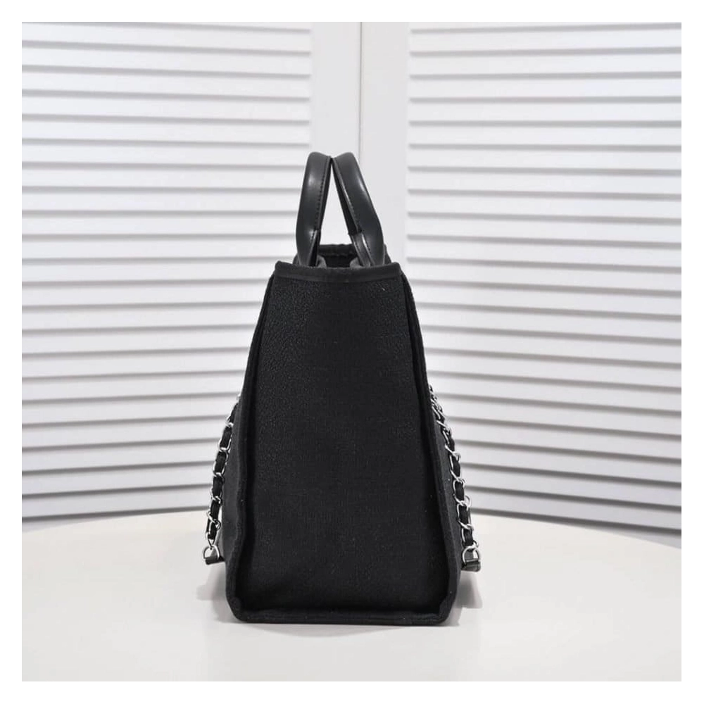 CHANEL DEAUVILLE MEDIUM TOTE,CHANEL,BAGS