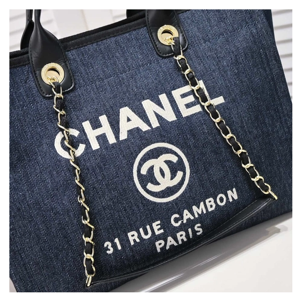 CHANEL DEAUVILLE MEDIUM TOTE,CHANEL,BAGS