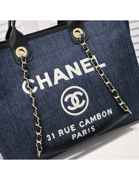 CHANEL DEAUVILLE MEDIUM TOTE,CHANEL,BAGS