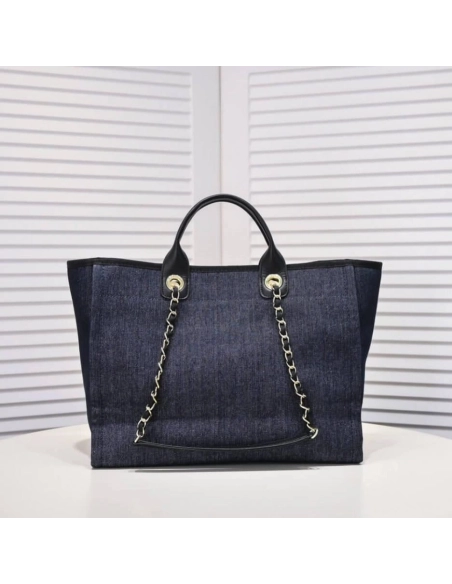 CHANEL DEAUVILLE MEDIUM TOTE,CHANEL,BAGS