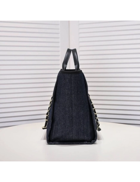 CHANEL DEAUVILLE MEDIUM TOTE,CHANEL,BAGS