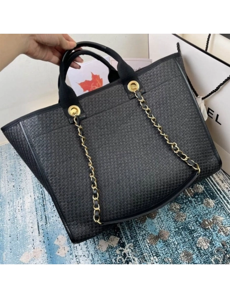 CHANEL Deauville Medium Tote,CHANEL,BAGS