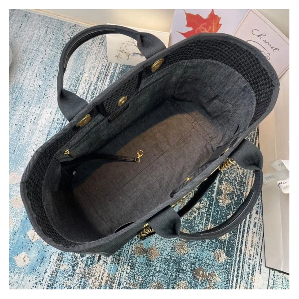 CHANEL Deauville Medium Tote,CHANEL,BAGS