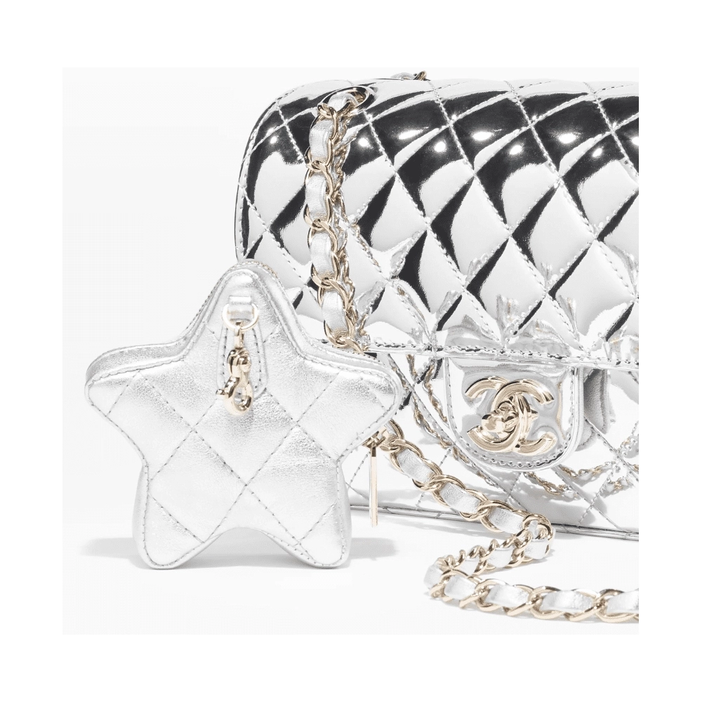 CHANEL FLAP BAG STAR COIN PURSE,CHANEL,BAGS