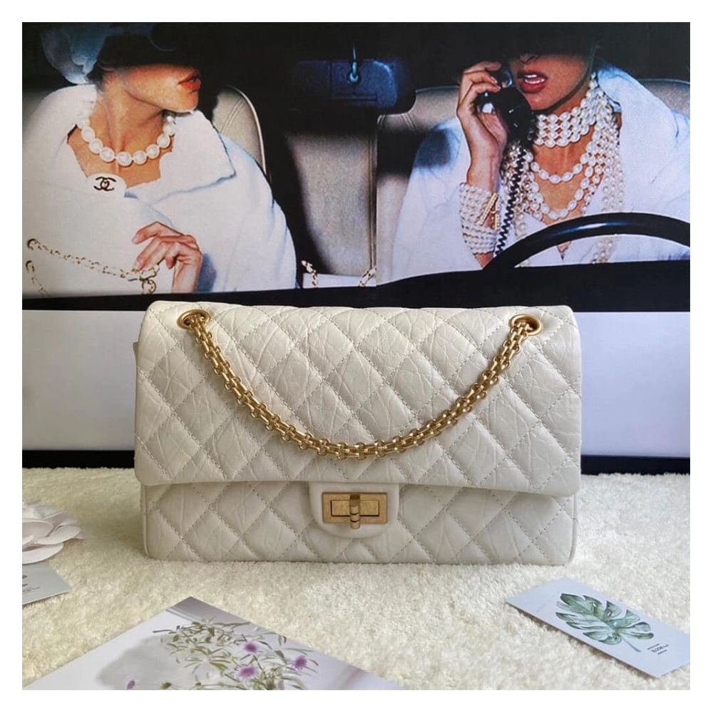 CHANEL LARGE 2.55 HANDBAG A37587,CHANEL,BAGS
