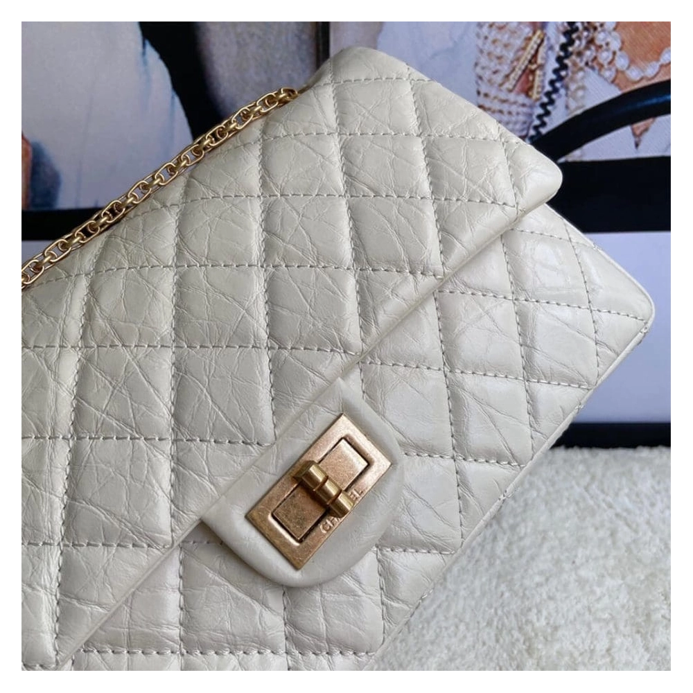 CHANEL LARGE 2.55 HANDBAG A37587,CHANEL,BAGS