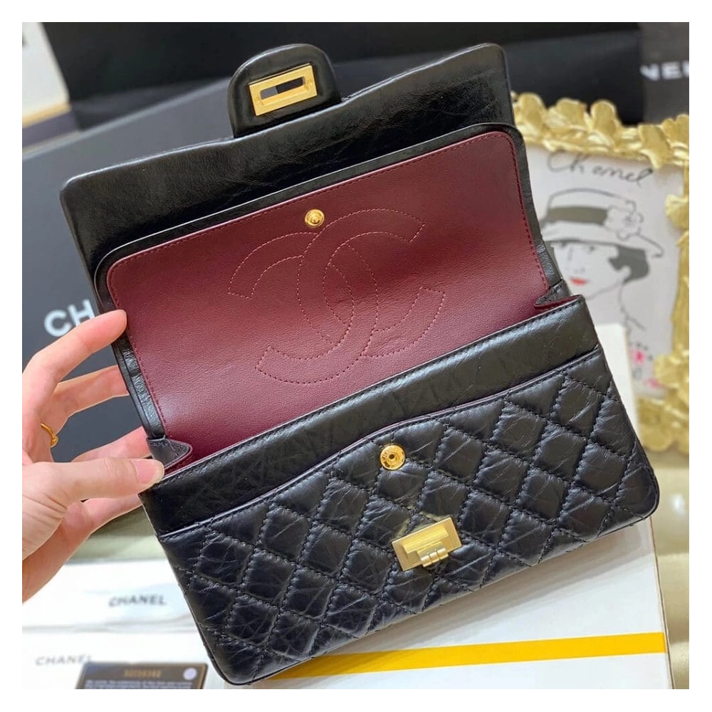 CHANEL LARGE 2.55 HANDBAG A37587,CHANEL,BAGS