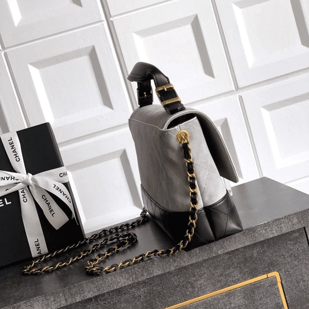 Chanel Large Flap Bag With Top Handle,CHANEL,BAGS