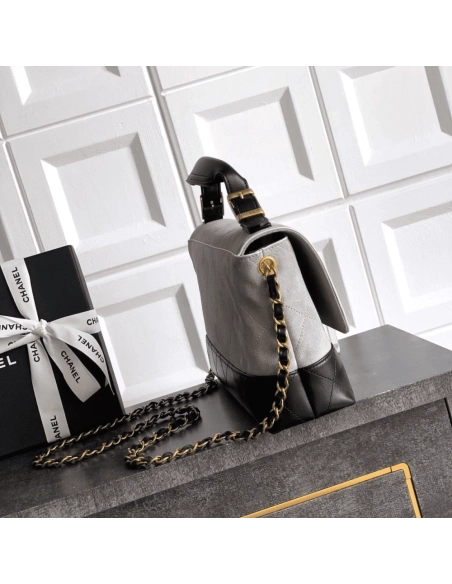 Chanel Large Flap Bag With Top Handle,CHANEL,BAGS