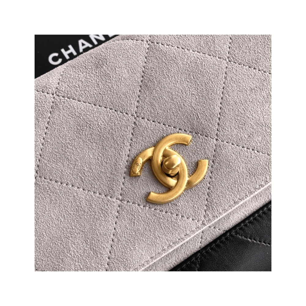 Chanel Large Flap Bag With Top Handle,CHANEL,BAGS