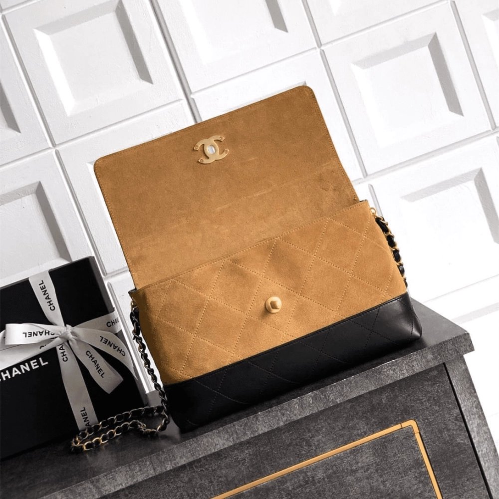 Chanel Large Flap Bag With Top Handle,CHANEL,BAGS