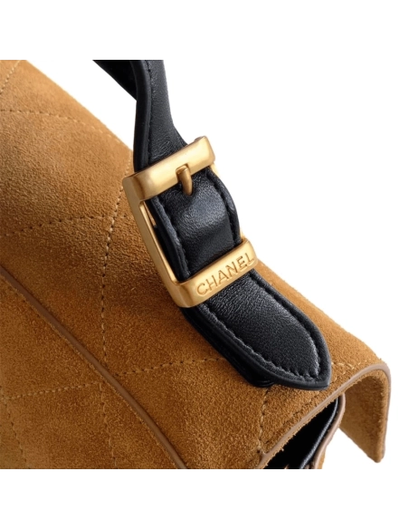 Chanel Large Flap Bag With Top Handle,CHANEL,BAGS