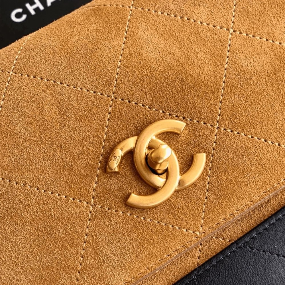 Chanel Large Flap Bag With Top Handle,CHANEL,BAGS