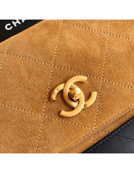 Chanel Large Flap Bag With Top Handle,CHANEL,BAGS