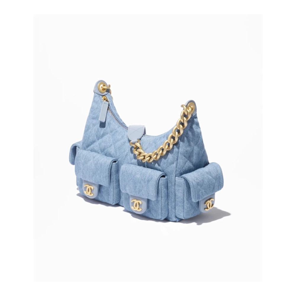 CHANEL LARGE HOBO BAG,CHANEL,BAGS