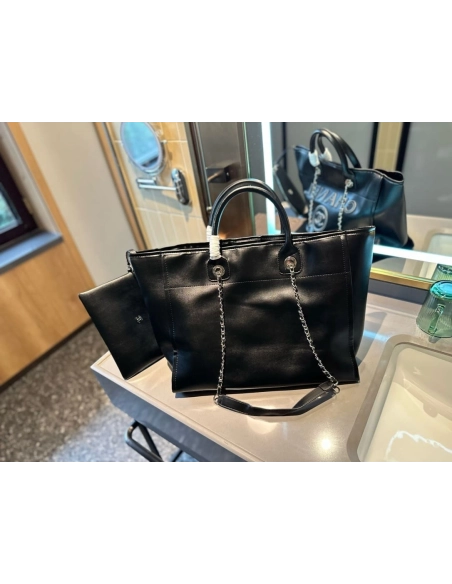 CHANEL LARGE TOTE,CHANEL,BAGS