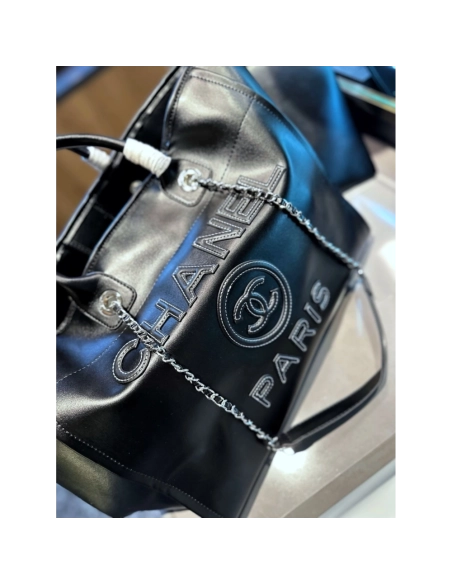 CHANEL LARGE TOTE,CHANEL,BAGS