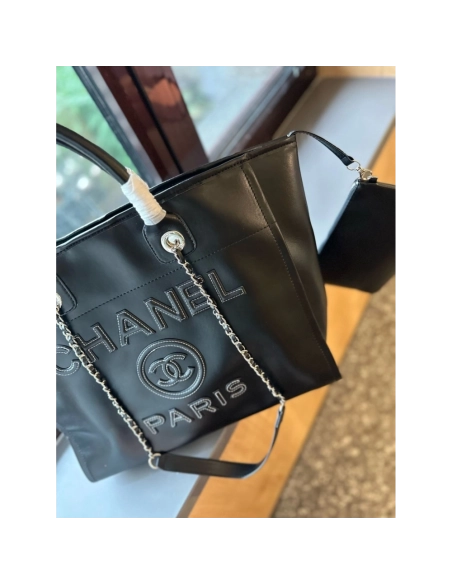 CHANEL LARGE TOTE,CHANEL,BAGS