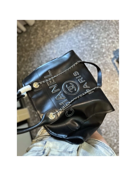 CHANEL LARGE TOTE,CHANEL,BAGS