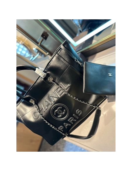 CHANEL LARGE TOTE,CHANEL,BAGS