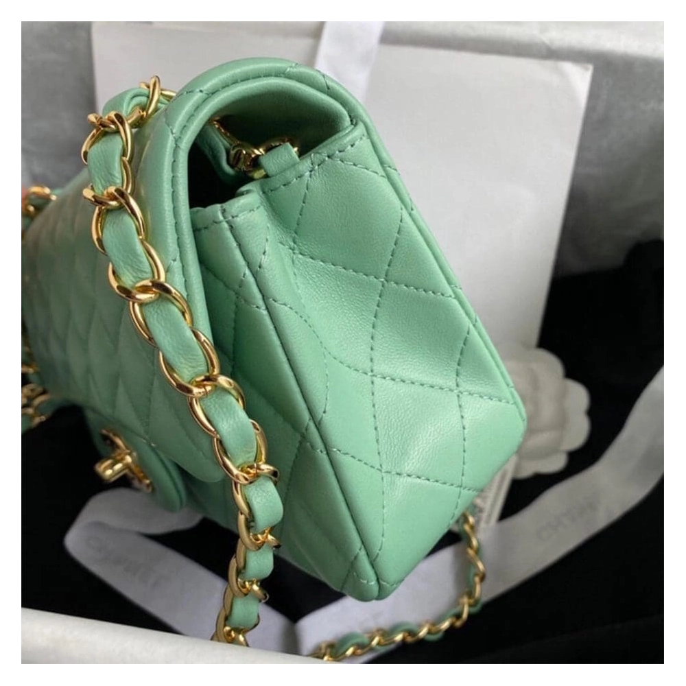 CHANEL MINI FLAP BAG A01116,CHANEL,BAGS