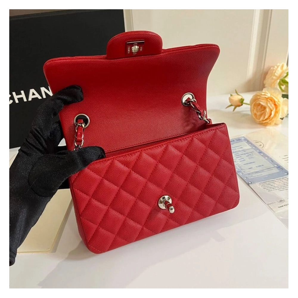 CHANEL MINI FLAP BAG A01116,CHANEL,BAGS