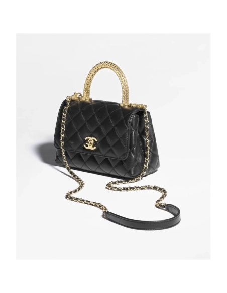 Chanel Mini Flap Bag With Top Handle,CHANEL,BAGS