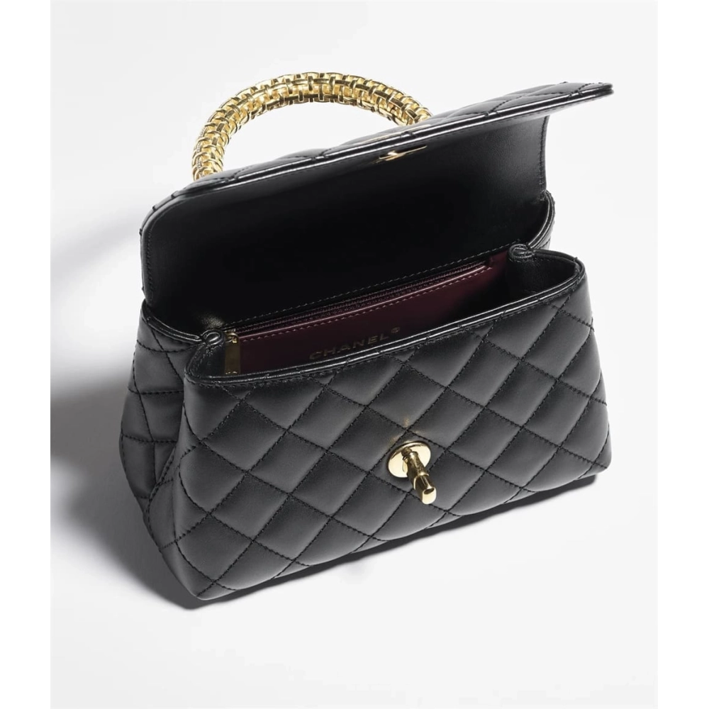 Chanel Mini Flap Bag With Top Handle,CHANEL,BAGS