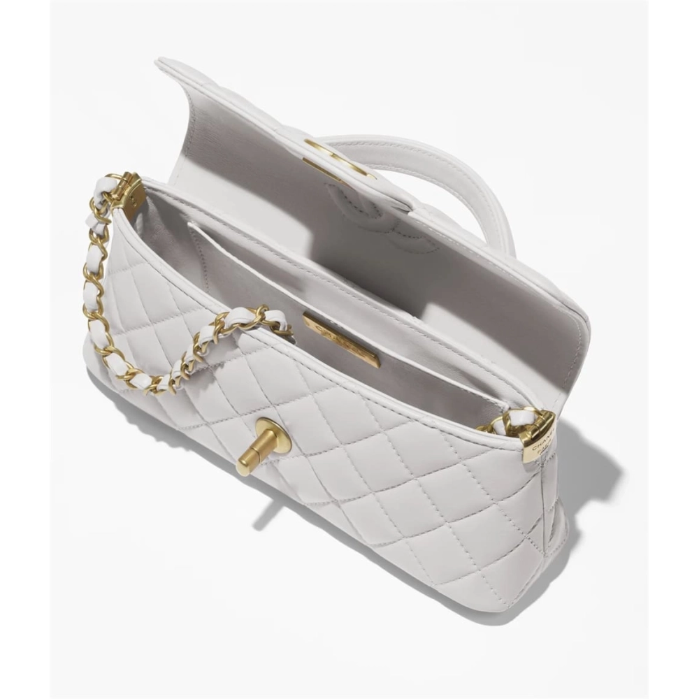 Chanel Mini Flap Bag With Top Handle,CHANEL,BAGS