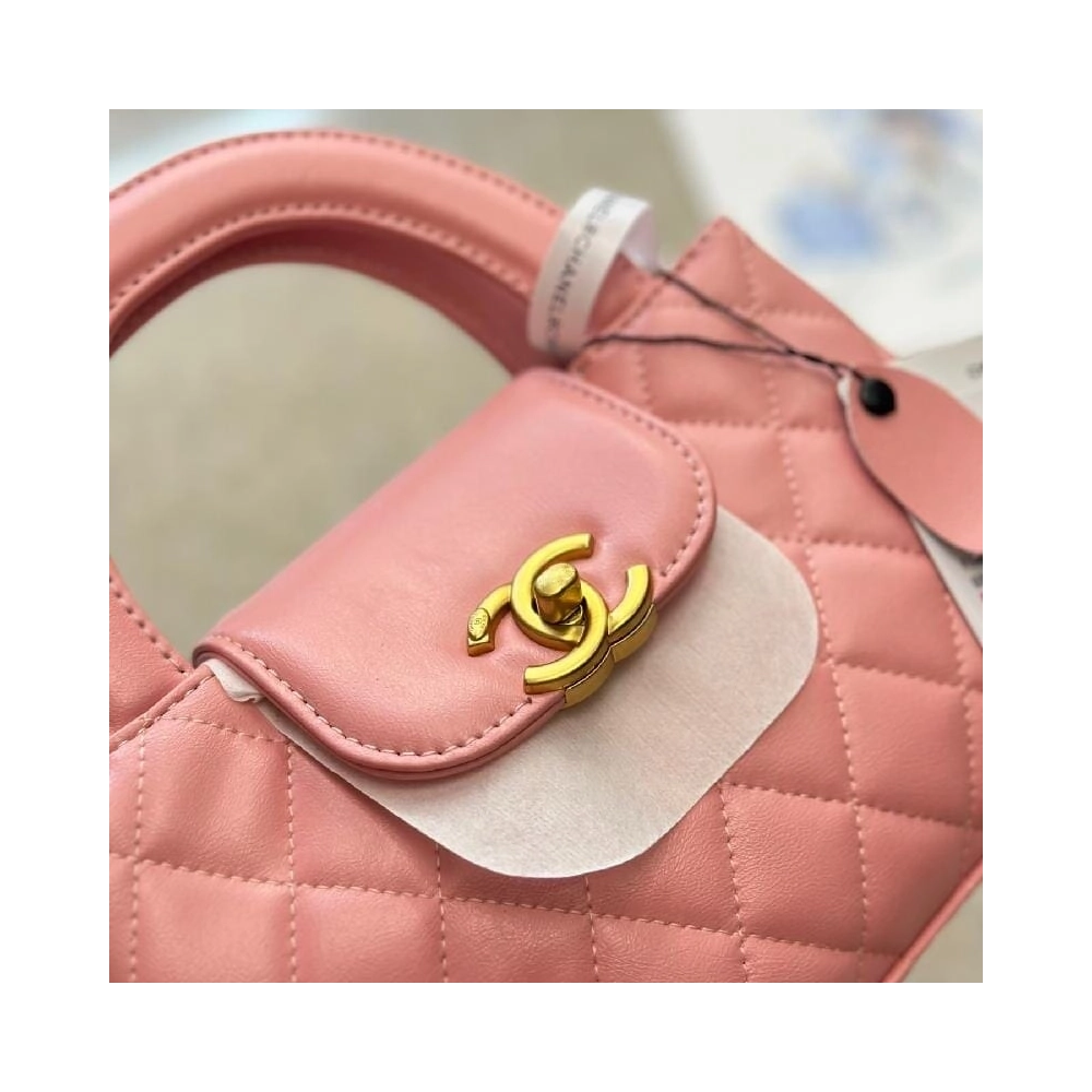 CHANEL MINI SHOPPING BAG PINK,CHANEL,BAGS