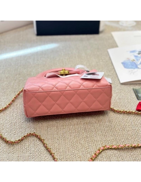 CHANEL MINI SHOPPING BAG PINK,CHANEL,BAGS