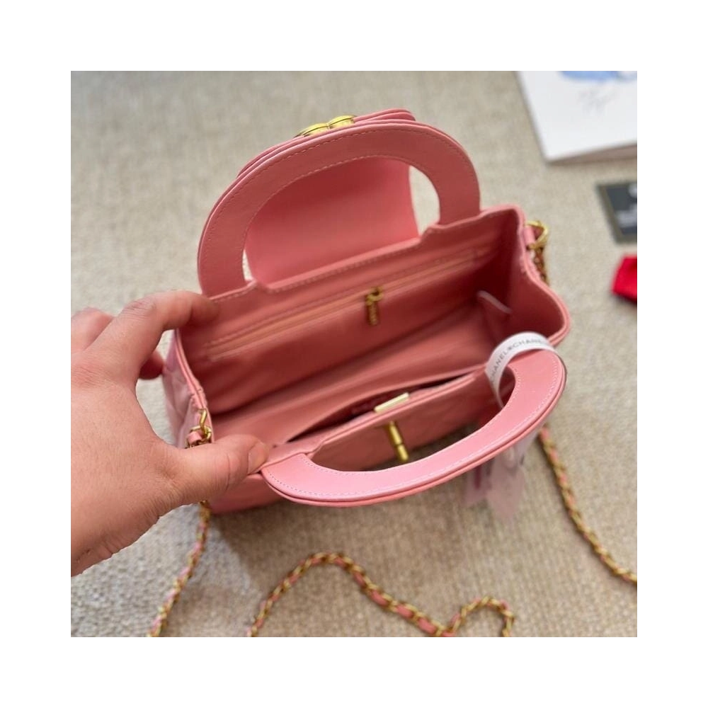 CHANEL MINI SHOPPING BAG PINK,CHANEL,BAGS