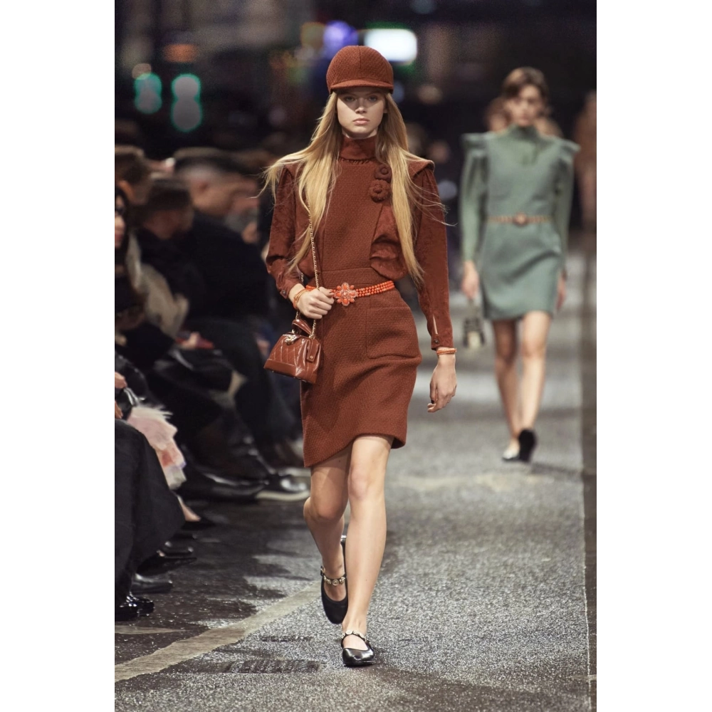 Chanel Polished Lambskin Gold Tone Metal Brown,CHANEL,BAGS