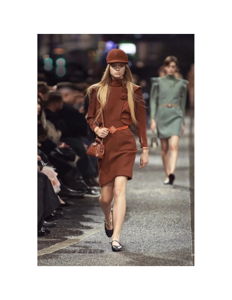 Chanel Polished Lambskin Gold Tone Metal Brown,CHANEL,BAGS